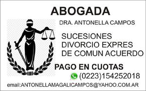 DIVORCIOS EXPRESS DE COMUN ACUERDO. TOTALMENTE EN CUOTAS