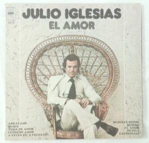 Disco Lp Julio Iglesias – El amor