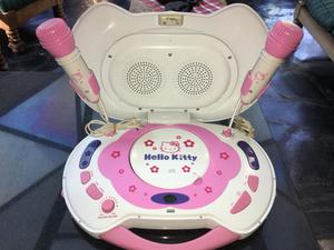 Karaoke y Reproductor Hello Kitty importado