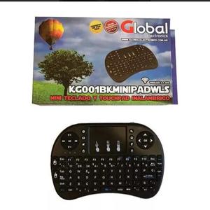 Mini teclado para smart ps3 pc etc inalámbrico con touch