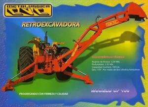 Retroexcavadora marca CVC