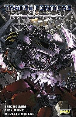 Transformers: El origen de Megatron, Editorial Norma.