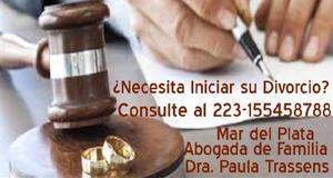 DIVORCIESE YA EN MAR DEL PLATA. ABOGADOS FAMILIA 155458788