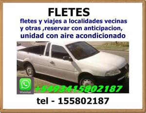 FLETES Y REPARTOS ROSARIO Y OTRAS LOCALIDADES