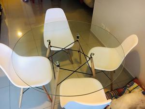 Juego de comedor EAMES estilo nórdico