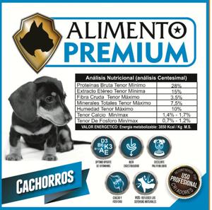 Vendo alimento Premium Cachorro