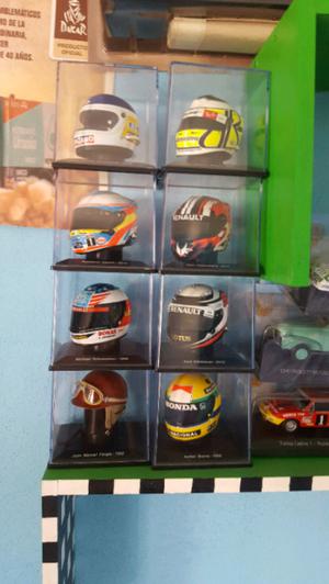 Coleccion Cascos a escala 1:43 son 