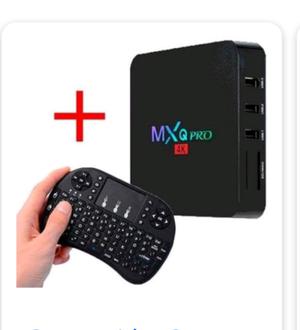 Conversor tv a smart MX tv box + CONTROL TECLADO
