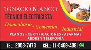 Electricista Matriculado Ignacio Blanco-Servicios Electricos