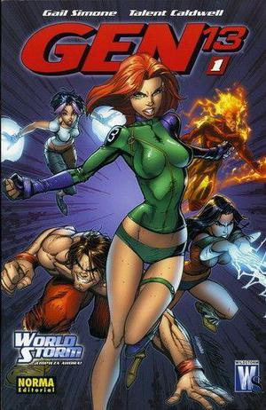 Gen 13, world storm, tomos 1 a 4, editorial norma. combo.