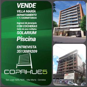 VENDE DEPARTAMENTO EN VILLA MARÍA EDIFICIO COPAGHUE 5 EN