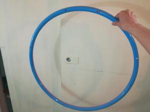 1 hula hula de 50 cm de diámetro