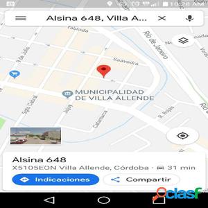 Alquilo terreno Villa Allende Centro