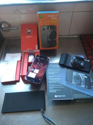 Moto Z2play 64gb + Moto Mod cámara zoom nuevos en caja