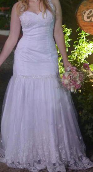 Vestido de novia sirena