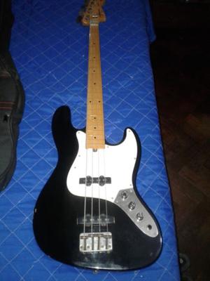 Bajo Faim Jazz Bass Negro 100% Original De 4 Cuerdas C/funda