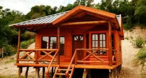 Casa en madera tipo cabaña 36mt2