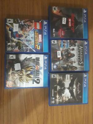 Juegos play 4 usados
