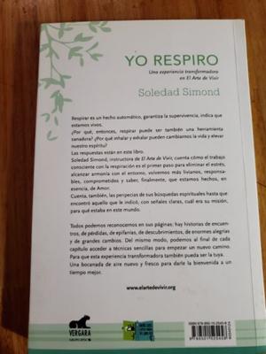 Libro Yo Respiro, De Soledad Simond