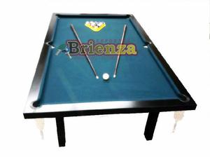 Mesa De Pool Profesional 2,40x1,40mts Mdf ~ Deportes Brienza