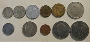 Monedas alemanas algunas muy antiguas precio por el lote