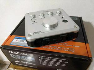 Placa audio tascam Us-322 usb impecable!!!