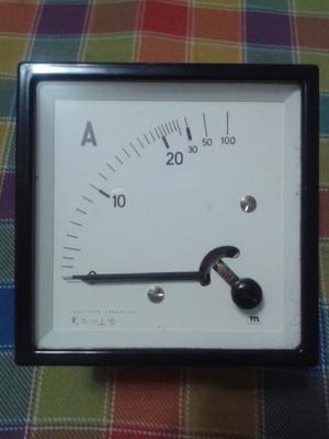 Reloj Amperimetro Ind. Arg.