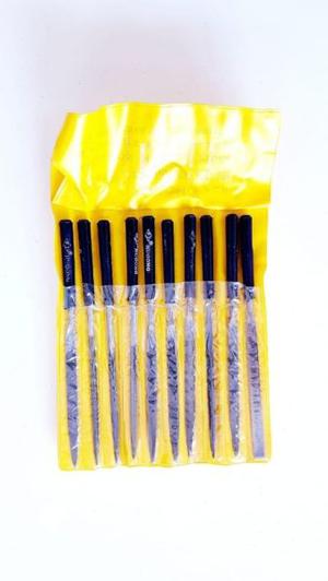 Set Limas Matricero Matriceras X 10 Pz Estuche Diamantadas