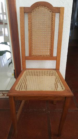 Silla con esterilla