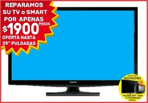 Smart tv - Lcd - Led, Reparo en el dia por $1900 pesos