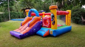 Castillo Inflable 5x4 + Inflable 3x3 + 2 turbinas NUEVOS