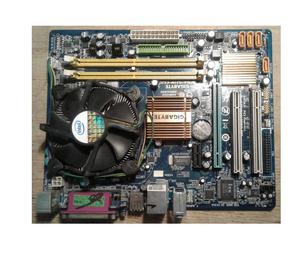 Combo Mother Gigabyte Ga-g31m-es2c + Micro Intel