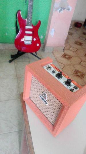 Guitarra eléctrica Ibanez Gio N427 Mini Ampli Orange Micro