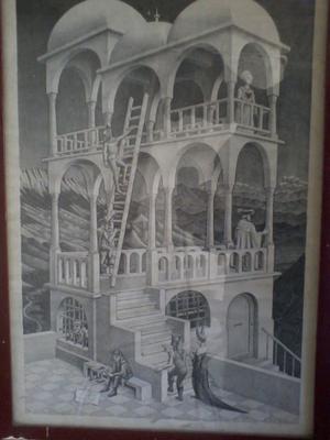 M.c. Escher - Belvedere 