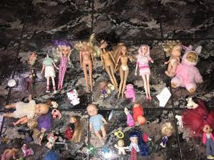 Muñecas Monster High Barbies Trolls Ken ropa y accesorios