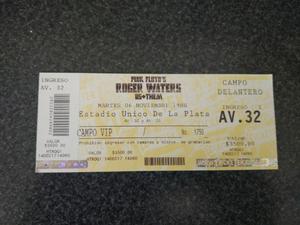 Recital Roger Waters  - Campo VIP