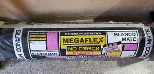 Rollo de membrana MEGAFLEX NO CRACK COLOR BLANCO MATE