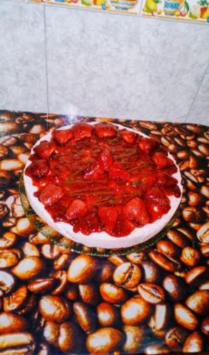 cheesecake de frutilla