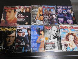 10 ejemplares de la revista Rolling Stone a 250 pesos