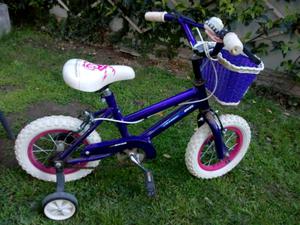 Bicicleta para niña