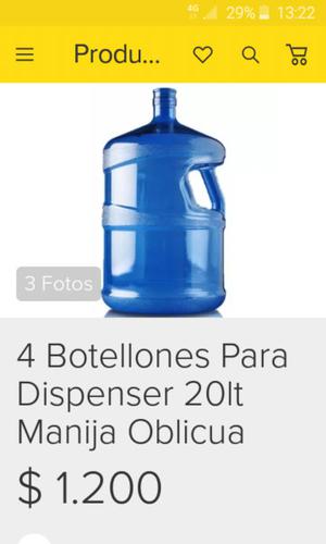 Botellón para dispencer 20ls.