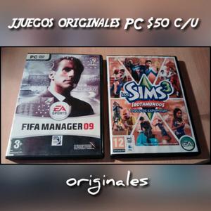 Juegos de PC originales precio por unidad