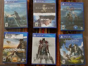 Juegos de ps4 sellados