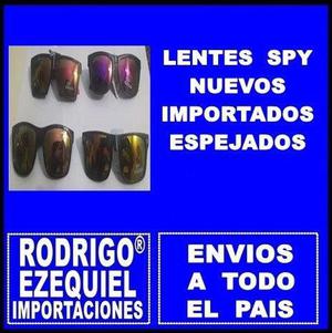 LENTES SPY NUEVOS IMPORTADOS UNISEX ESPEJADOS