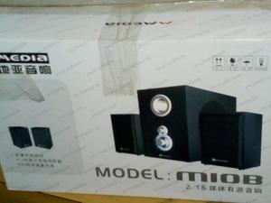 Parlantes Con Sub woofer 5w-15w Usado