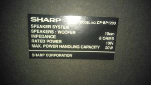 Sharp Mini Component System-1200w