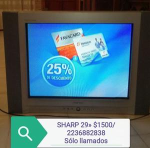 TV "SHARP" 29" con control