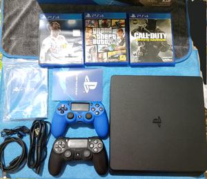 Vendo ps4 impecable c/ ps plus