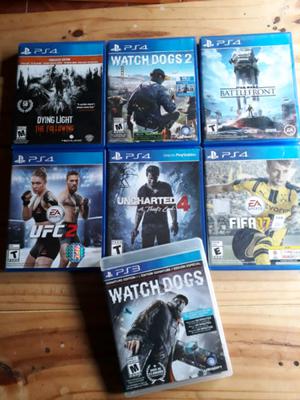 Venta de juegos ps4