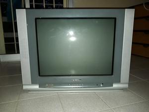 televisor de 21" de tubo pantalla plana